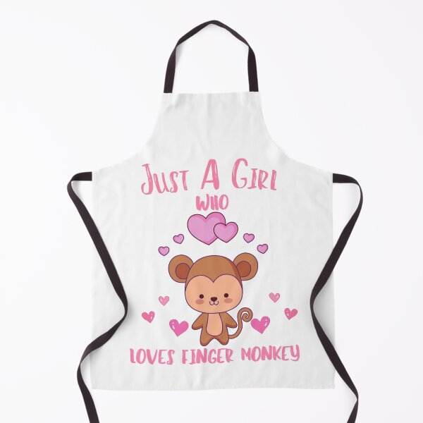 Item preview, Just a Girl Who Loves Finger Monkey designed and sold by wodra.