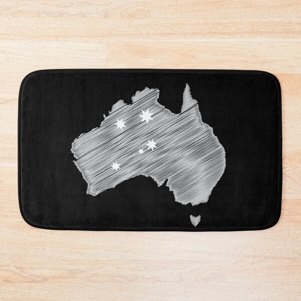 Item preview, Map of Australia with Southern Cross designed and sold by CJAura by Claire Jane Johnson.