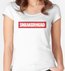 Sneakerhead Bred Women's Fitted Scoop T-Shirt