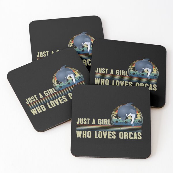 Item preview, Just A Girl Who Loves Orcas designed and sold by BibbsVincent.