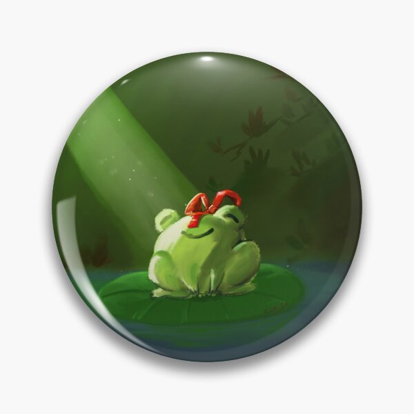 Item preview, Frog (festive) designed and sold by QwistayCat.