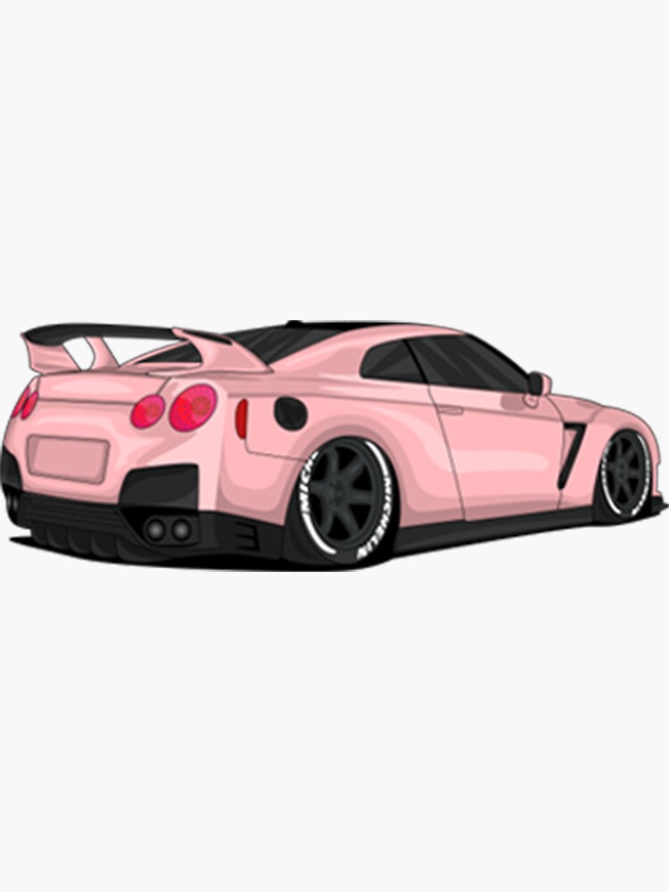 nissan gtr r35 pink