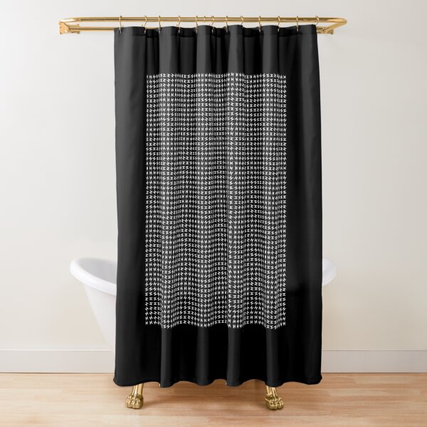 Instability Variation 3 Shower Curtain
