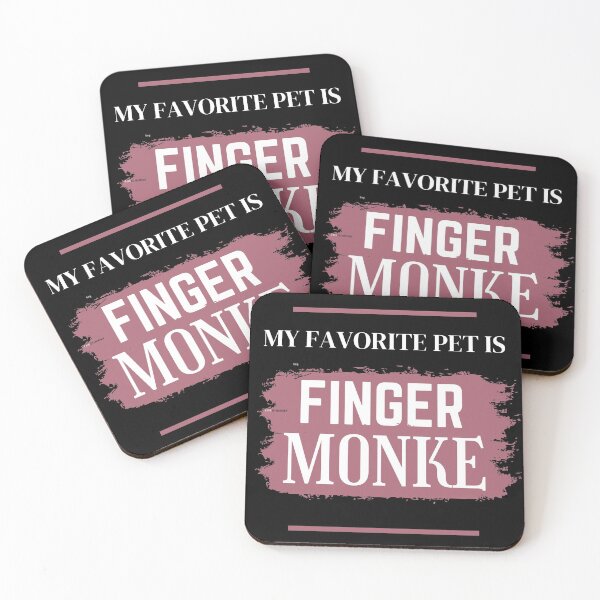 Item preview, My Favorite Pet Is Finger Monkey designed and sold by wodra.