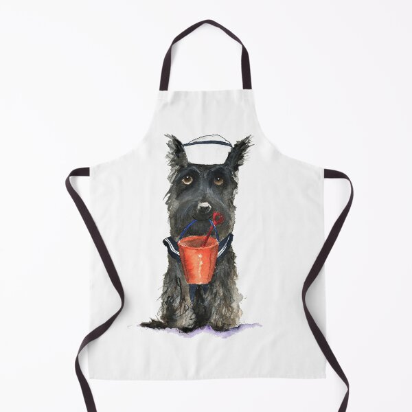 Item preview, Scottie Dog 'Beach Time' designed and sold by archyscottie.