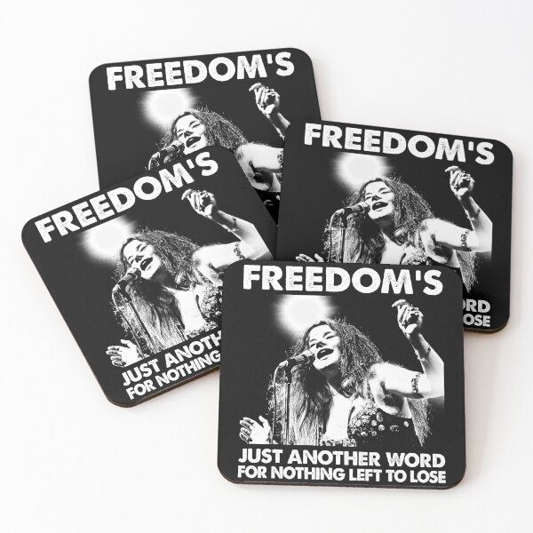 Item preview, Freedom's Just Another Word for Nothing Left To Lose Gift designed and sold by Lindsayreynolds.