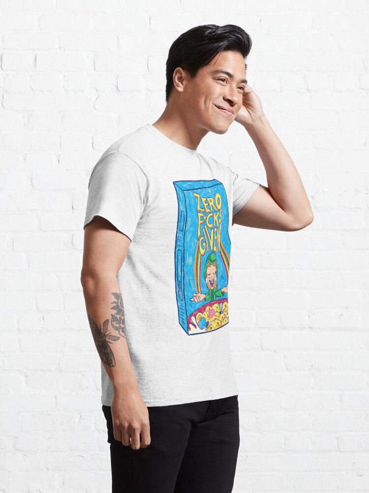 Alternate view of Zero Fucks Given Classic T-Shirt