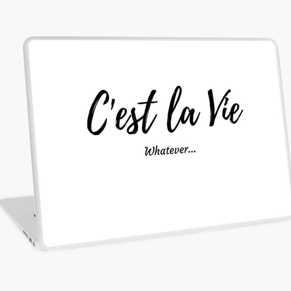Item preview, This is life - popular french quotes theme gifts designed and sold by RebelliousRosee.