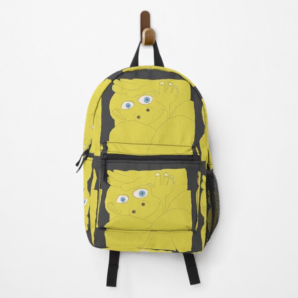 Item preview, Big Smiling Silly Character Barely Fitting - Yellow designed and sold by Chubuter.