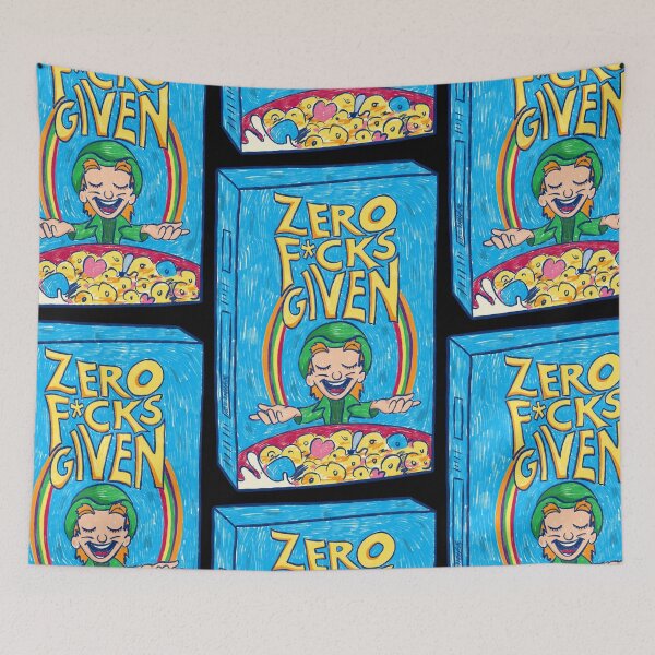 Item preview, Zero Fucks Given (Black) designed and sold by Ranggasme.