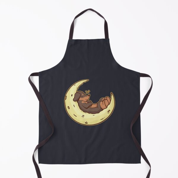 Item preview, Sleeping dachshund dog moon designed and sold by DerSenat.