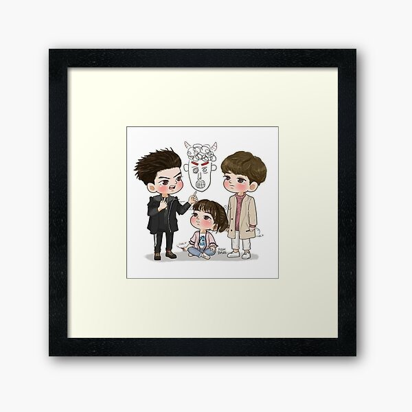 Meteor Framed Art Print