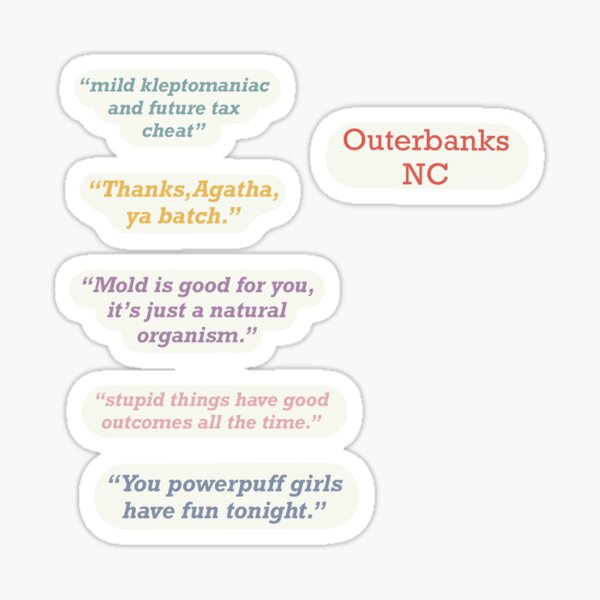 "JJ maybank quotes " Sticker by AnnaGrace36 Redbubble