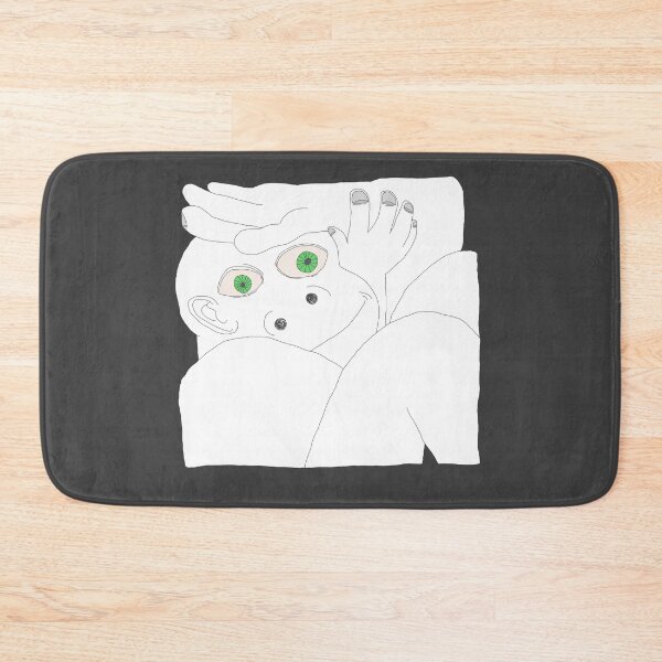 Item preview,  Big Smiling Silly Character Barely Fitting - Blue designed and sold by Chubuter.