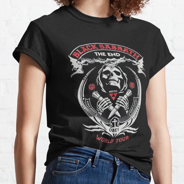 Best to Buy - Black Skull and Red Classic T-Shirt