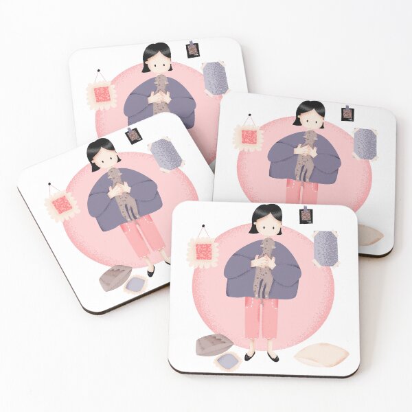 Item preview, Cosiness with warm cat, soft pillows and favorite arts. designed and sold by irismoreau.