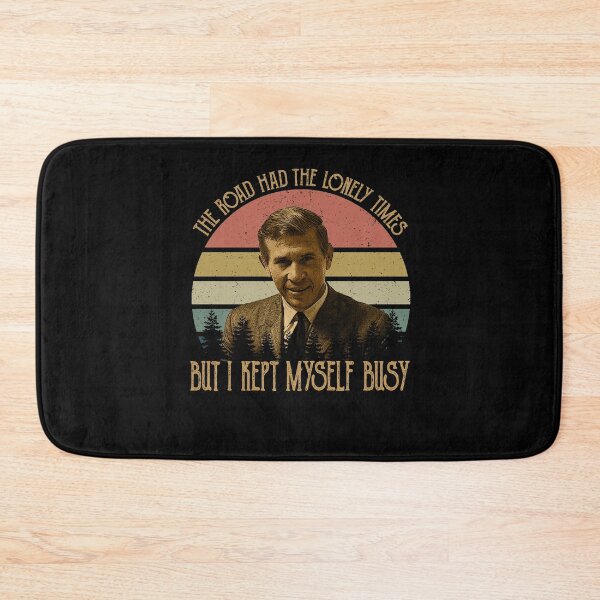 Item preview, The Road Had The Lonely Times But I Kept Myself Busy Vintage Style Art designed and sold by DonnaTommy8.