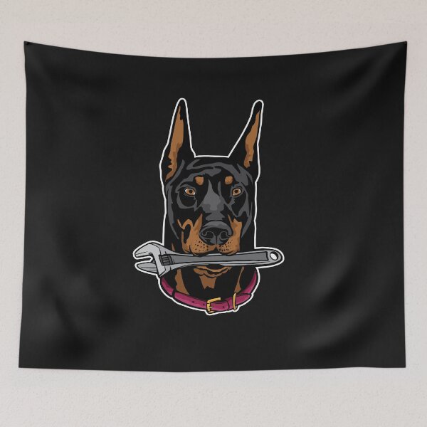 Item preview, Doberman dog, tool, mechanic designed and sold by DerSenat.