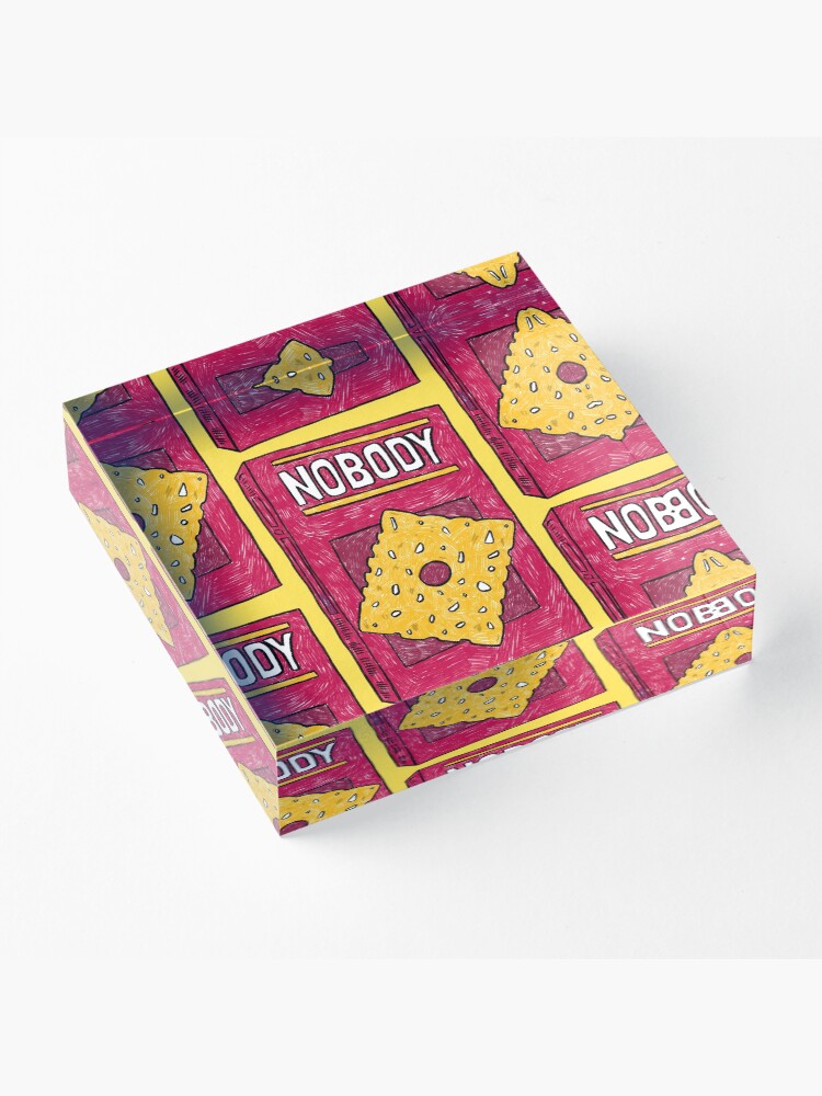 Alternate view of NOBODY Acrylic Block