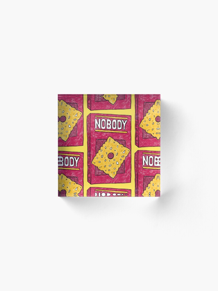 Alternate view of NOBODY Acrylic Block