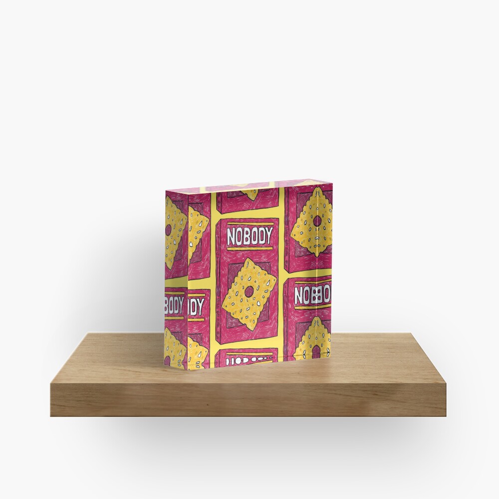 NOBODY Acrylic Block