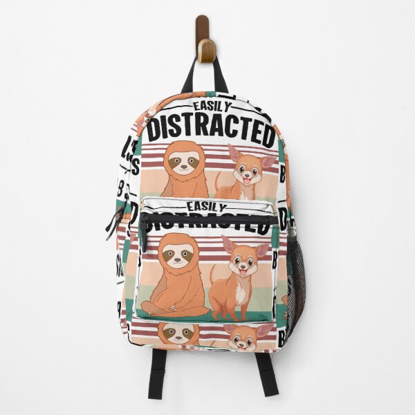 Item preview, Easily Distracted By Sloths And Dogs Mutual Attraction designed and sold by GravitiTees.
