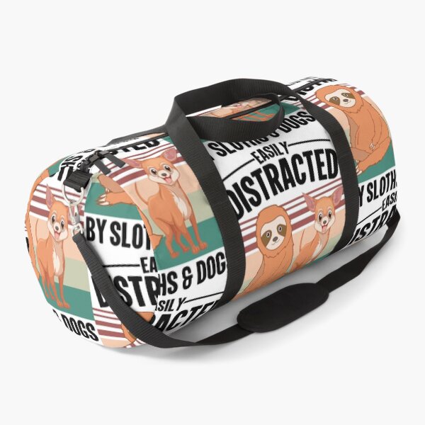 Item preview, Easily Distracted By Sloths And Dogs Mutual Attraction designed and sold by GravitiTees.