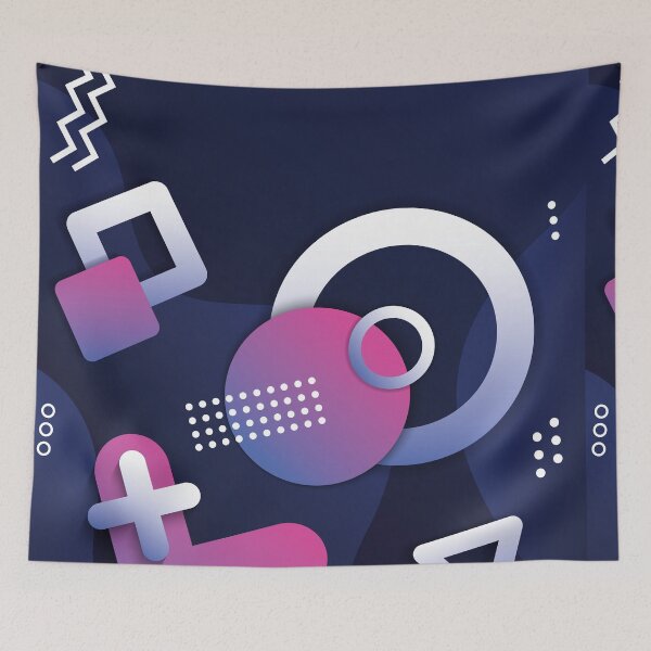 Item preview, Abstract Dynamic Geometric Decorative Element  designed and sold by taogiauco.