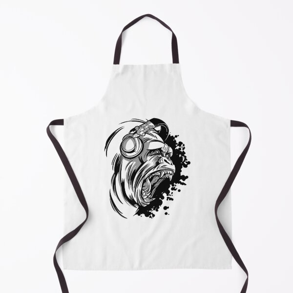Item preview, Roaring gorilla headphones designed and sold by DerSenat.