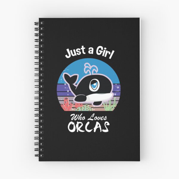 Item preview, Just A Girl Who Loves Orcas Killer Whales Sea Ocean designed and sold by JoyceBova.