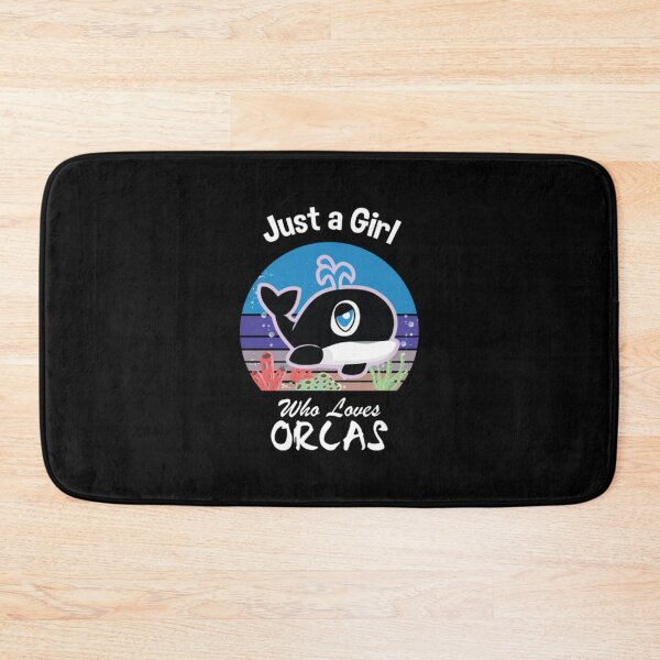 Item preview, Just A Girl Who Loves Orcas Killer Whales Sea Ocean designed and sold by JoyceBova.