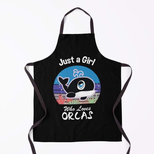 Item preview, Just A Girl Who Loves Orcas Killer Whales Sea Ocean designed and sold by JoyceBova.