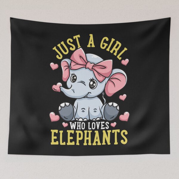 Item preview, Elephant Lover Gift Just a Girl Who Loves designed and sold by Grewal21.
