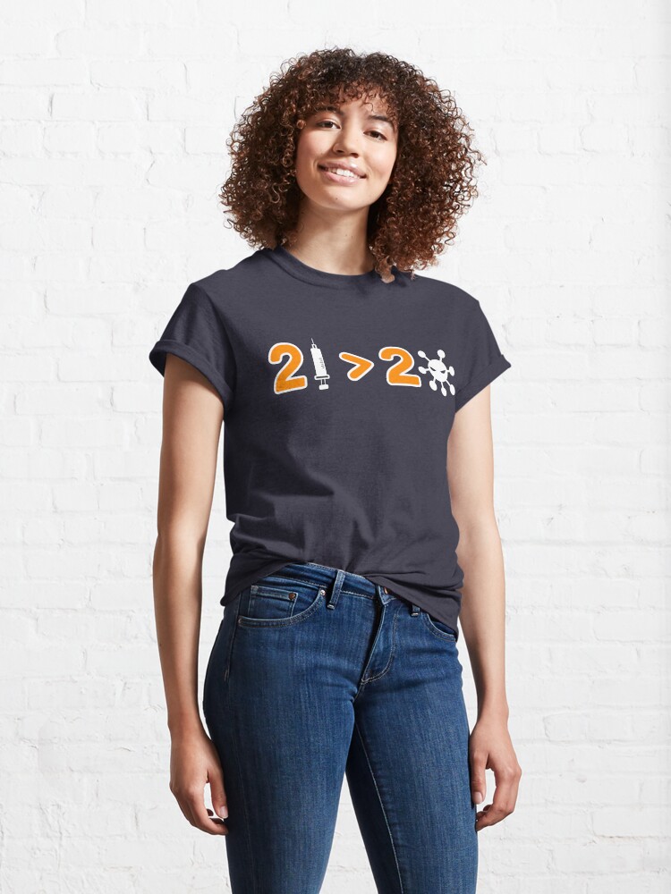"2021 2020; 2021 Coronavirus vaccination" T-shirt by ...
