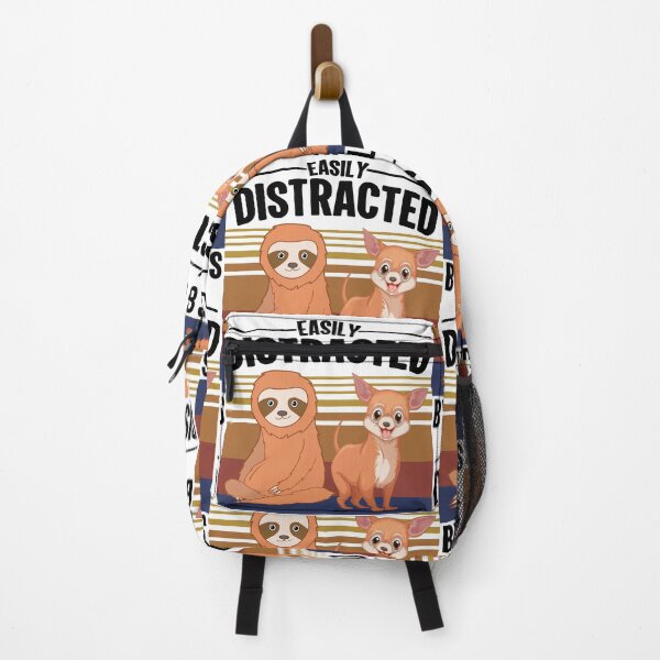 Item preview, Easily Distracted By Sloths And Dogs Strong Feelings designed and sold by GravitiTees.