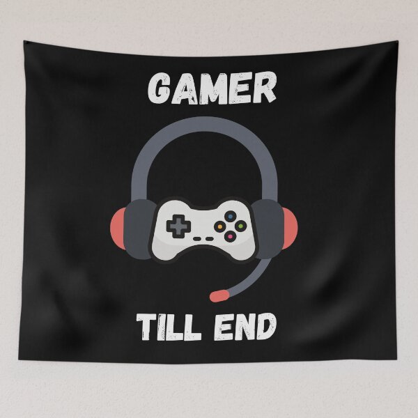 Item preview, gamer till the end designed and sold by Zaibo.