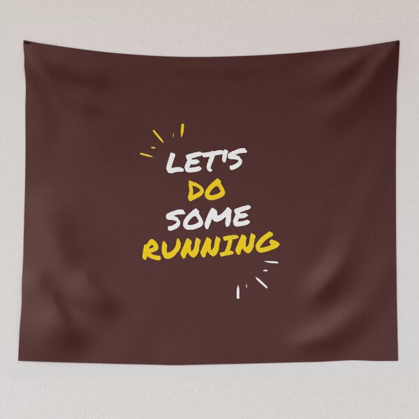Item preview, Let's do Some Running designed and sold by Tshirtpedia.