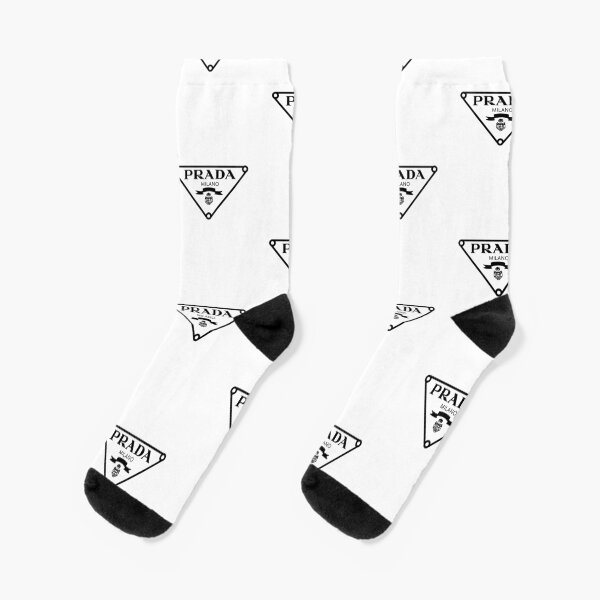 black and white designer Socks