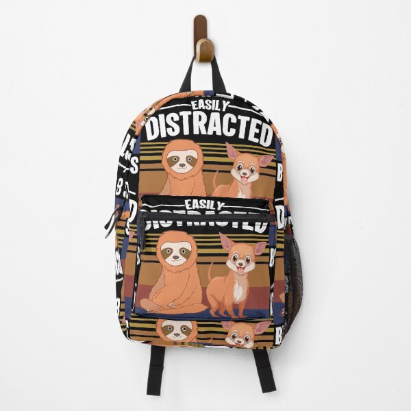 Item preview, Easily Distracted By Sloths And Dogs Attracted To designed and sold by GravitiTees.