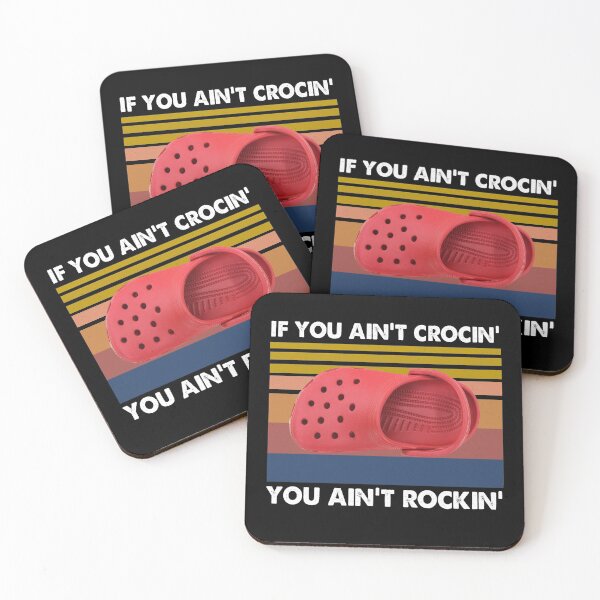 Item preview, If You Ain't Crocin' You Ain't Rockin' designed and sold by Kaliarizone.