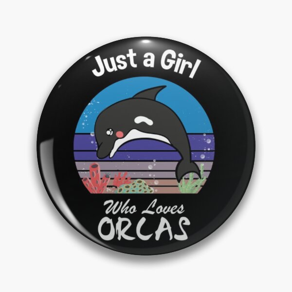 Item preview, Just A Girl Who Loves Orcas Killer designed and sold by JoyceBova.