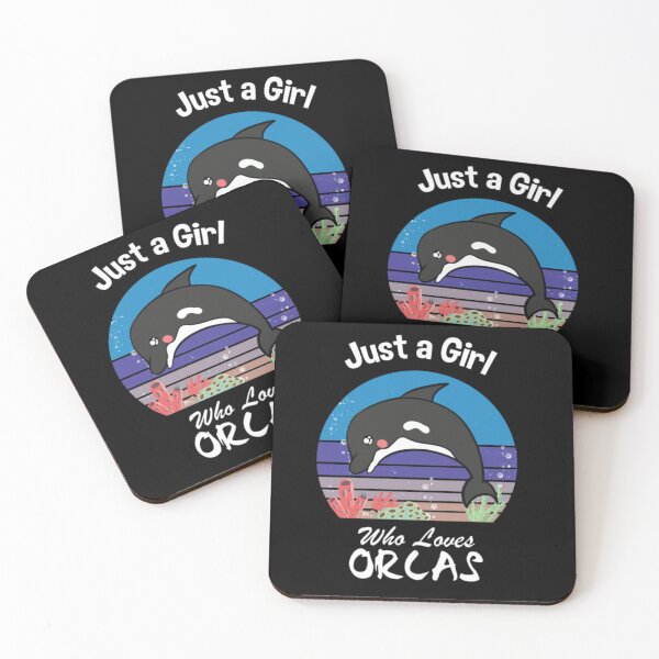 Item preview, Just A Girl Who Loves Orcas Killer designed and sold by JoyceBova.