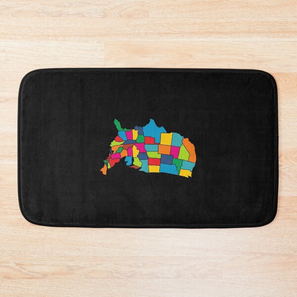 Item preview, Upside down USA map designed and sold by MohitJain1109.