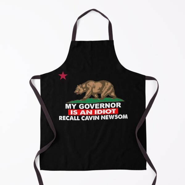 Aperçu de l'œuvre Rappelez-vous du drapeau de Californie Gavin Newsom rétro créée et vendue par Kaliarizone.