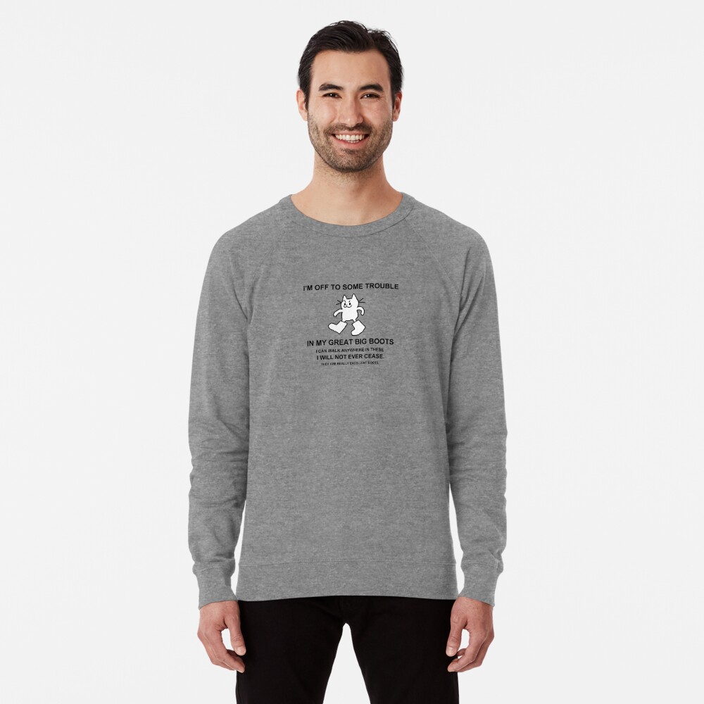 Item preview, Lightweight Sweatshirt designed and sold by robinauts.