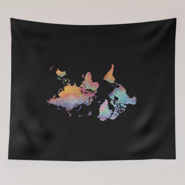 Item preview, Upside down map designed and sold by MohitJain1109.