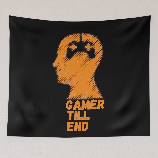 Item preview, gamer till the end designed and sold by Zaibo.