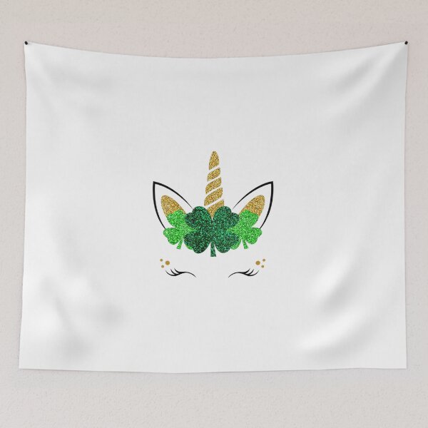 Item preview, Unicorn Face St Patrick's Day designed and sold by DoreskyDavid.
