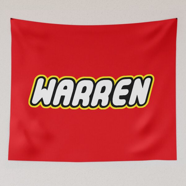 Item preview, Warren Love Bricks Birthday Gift For Warren designed and sold by Urosek.