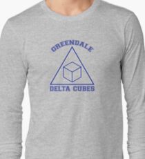 Greendale Delta Cubes Frat Long Sleeve T-Shirt